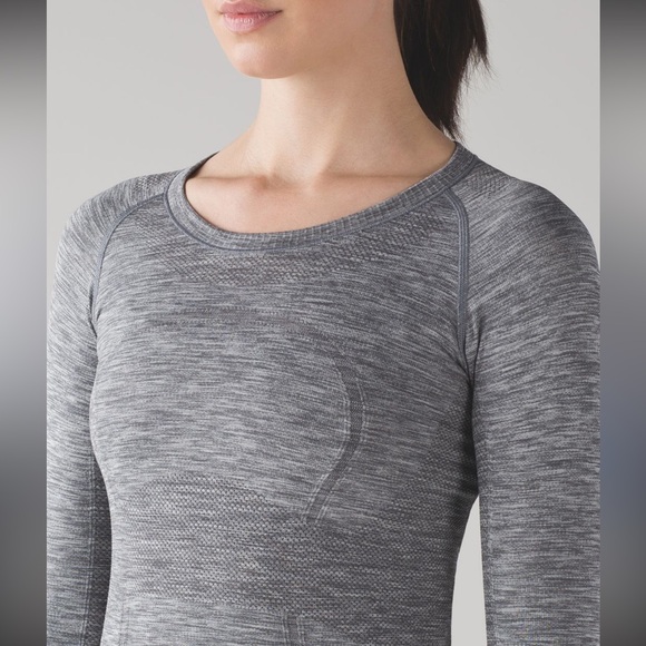 lululemon athletica Gray Long Sleeve Top - Picture 2 of 8